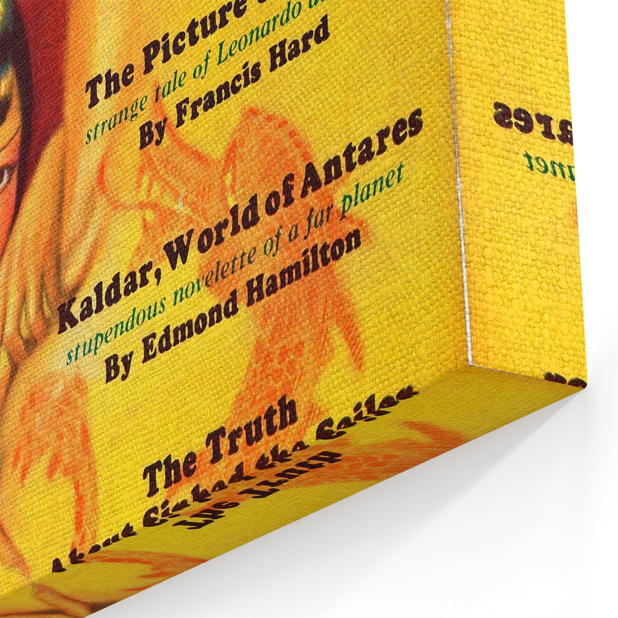 Vintage Magazine Cover Art – The Magic Carpet Retro Print