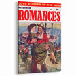 Vintage Magazine Cover Art – Western Romances Classic Print