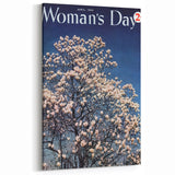 Vintage Magazine Cover Art – Woman’s Day Floral Spring Print