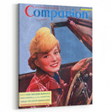 Vintage Magazine Cover Art – Woman’s Home Companion Retro Print