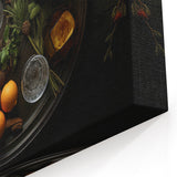 Elegant Fruits Wall Art – Dark Rustic Kitchen Fruit Decor