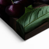 Dark Cherry Wall Art – Moody Burgundy & Black Kitchen Decor