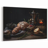 Rustic Bread & Fruit Wall Art – Warm Kitchen Decor