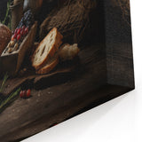 Rustic Bread & Fruit Wall Art – Warm Kitchen Decor