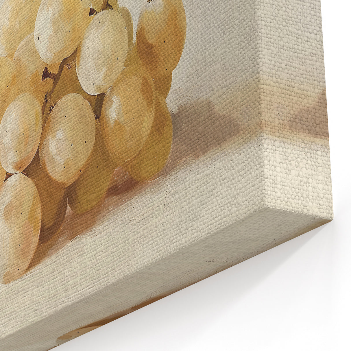 Vibrant Lemon Wall Art – Bright Yellow & White Kitchen Decor