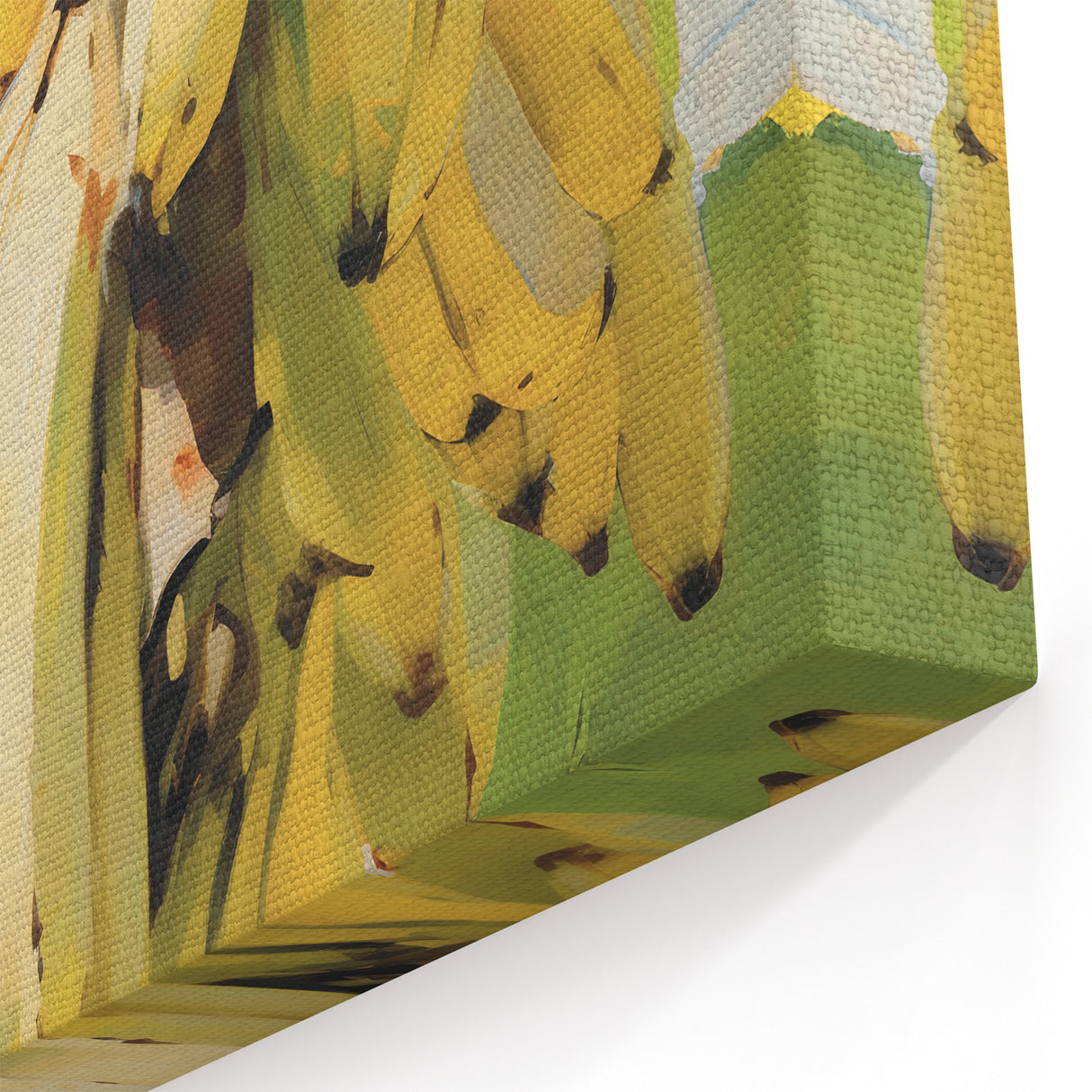 Tropical Banana Wall Art – Vibrant Yellow & Green Kitchen Decor