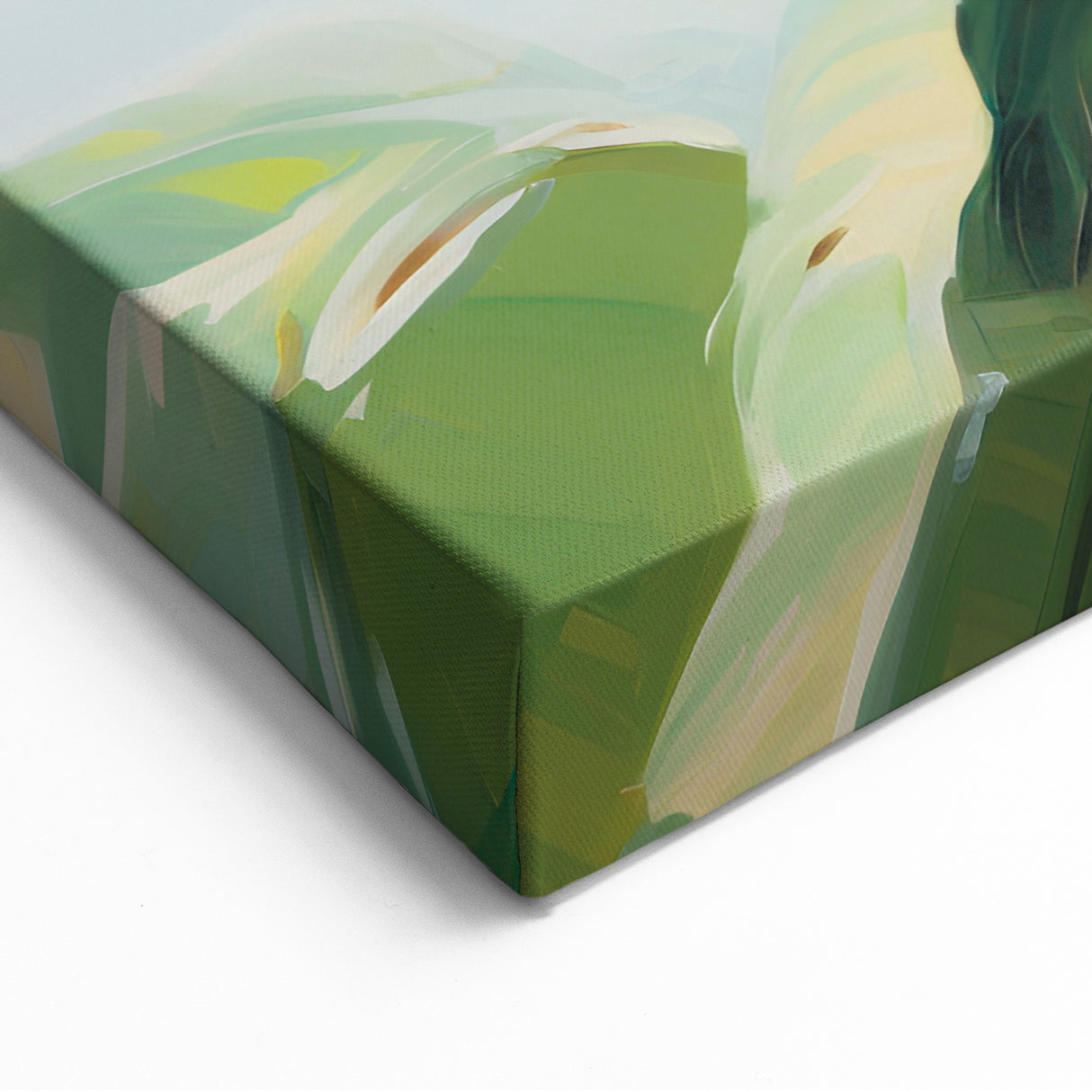 Tropical Banana Wall Art – Vibrant Yellow & Green Kitchen Decor