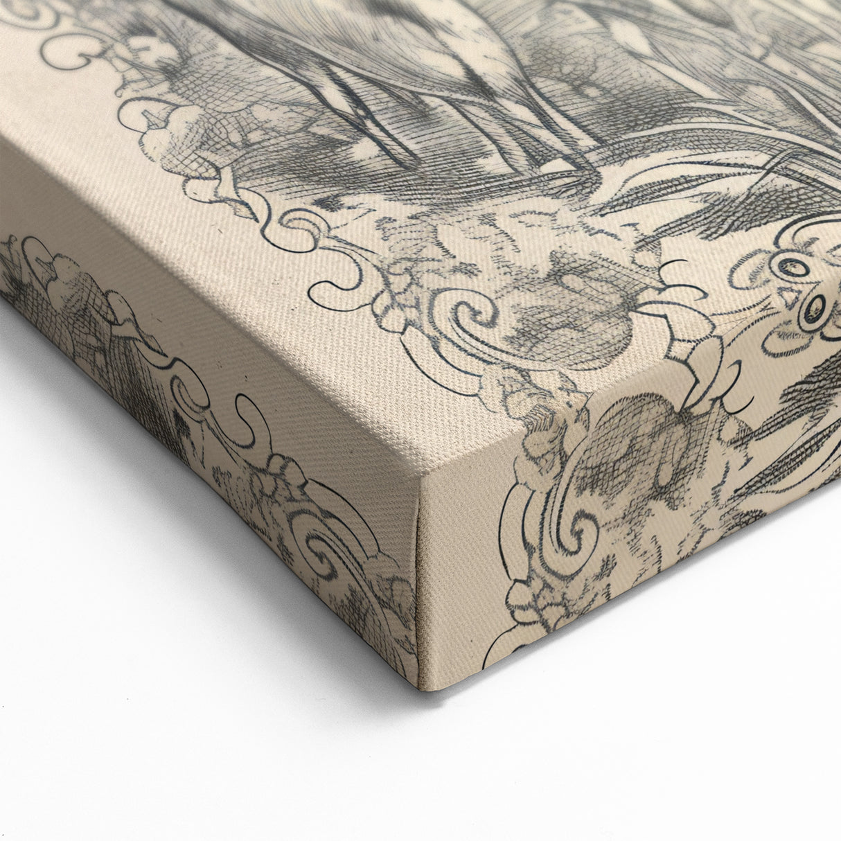 Wildlife Animals Illustration Art Print – Nature-Inspired Wall Decor