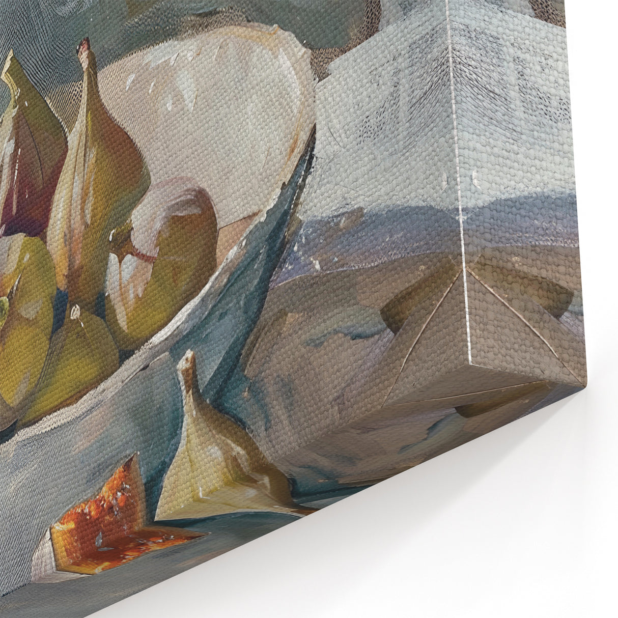 Elegant Fig Still Life – Fruits Wall Art for Kitchen Fruit Decor