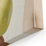 Minimalist Green Apple – Fruit Canvas Art for Kitchen Decor