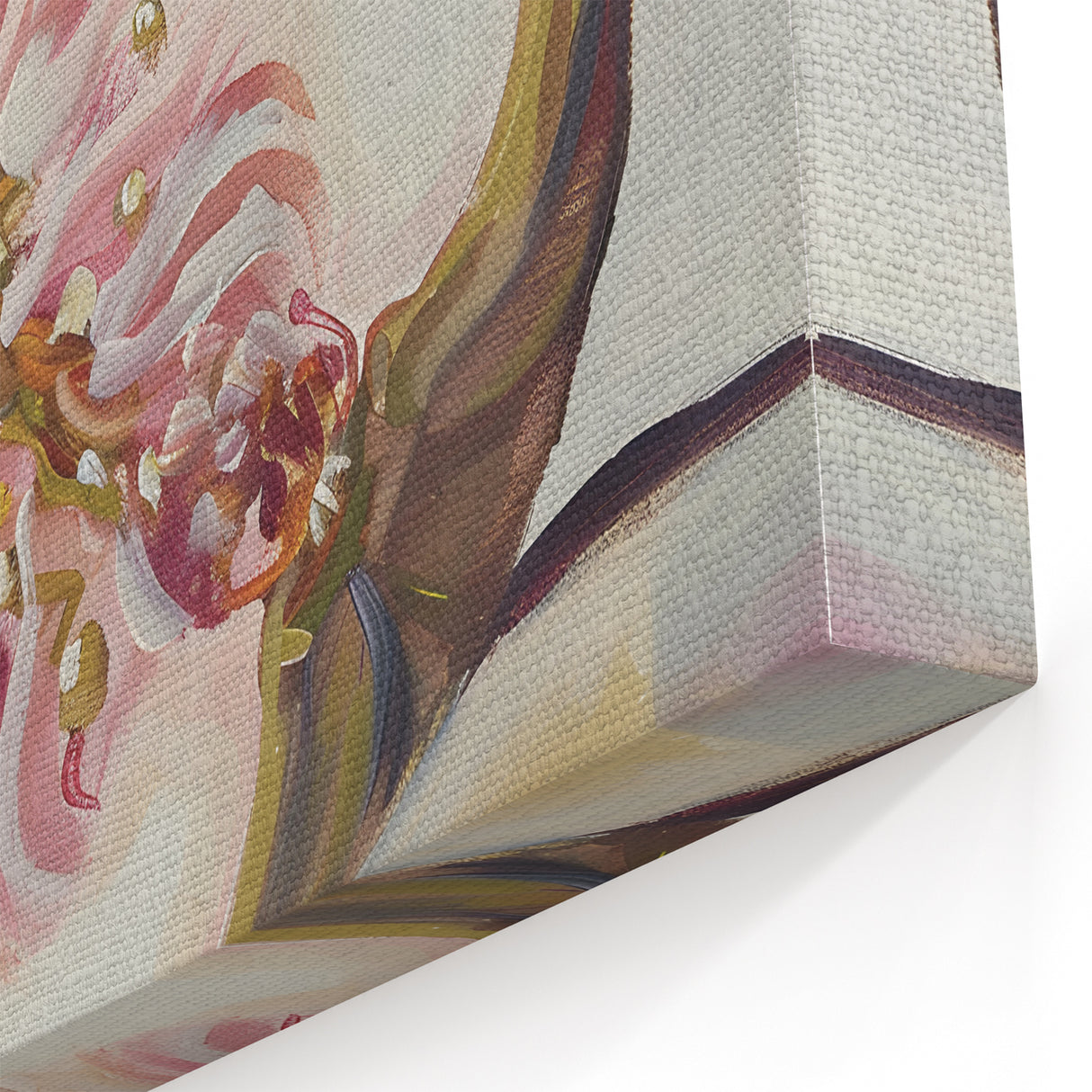 Soft Pink Fig Slices – Fruit Art Prints for Kitchen Wall Decor