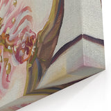 Soft Pink Fig Slices – Fruit Art Prints for Kitchen Wall Decor