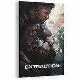 Extraction 2020s Vintage Movie Poster Retro Film Art Print