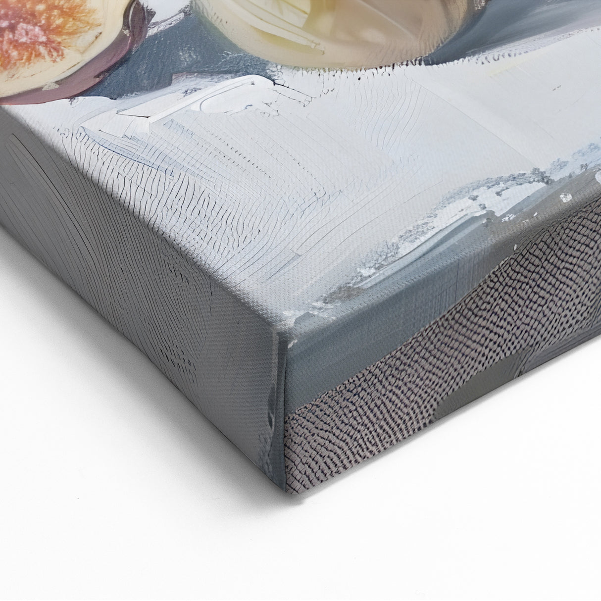 Rustic Fig Still Life – Fruit Canvas Art for Kitchen Wall Decor