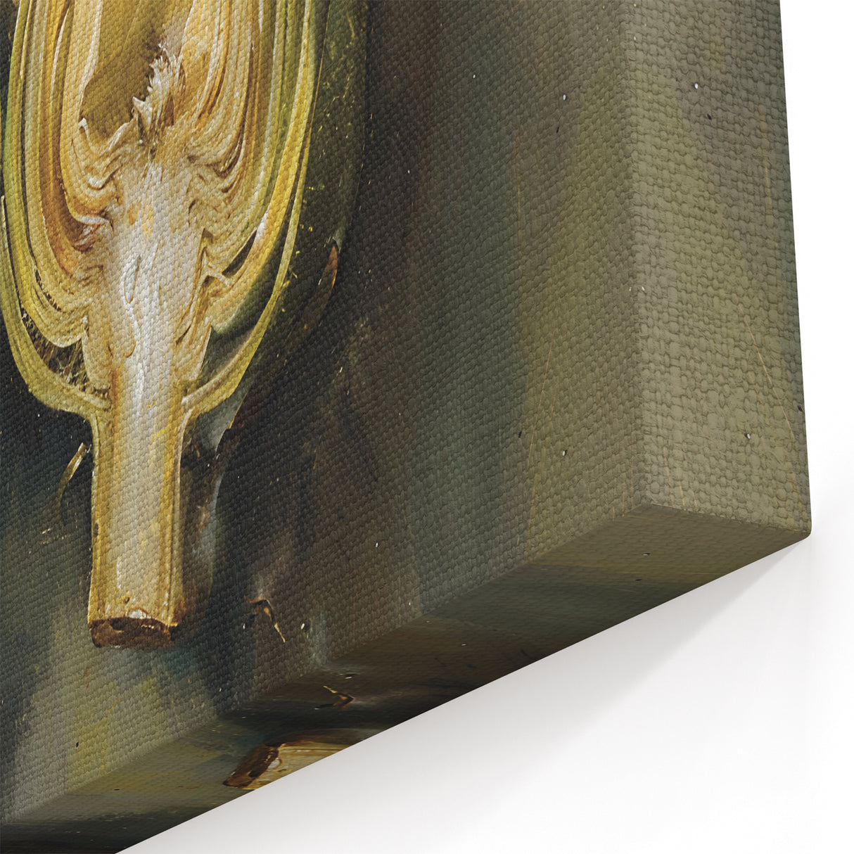 Sliced Artichoke Painting – Fruit Wall Decor for Kitchen & Café