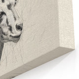 Antelope Illustration Art Print – Detailed Nature-Inspired Decor