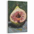 Textured Fig Painting – Fruit Canvas Art for Kitchen Wall Decor