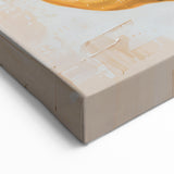 Tropical Papaya Painting – Fruit Canvas Art for Kitchen Decor