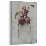 Rustic Beetroot Painting – Fruit Canvas Art for Kitchen Décor