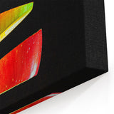 Modern Floating Apple – Fruit Photography Art for Kitchen Décor