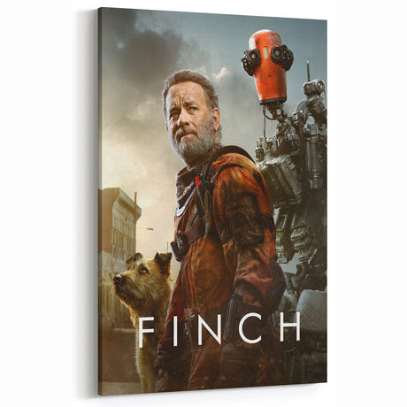 Finch 2020s Vintage Movie Poster Retro Sci-Fi Film Art Print
