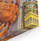 Los Lobos 1998 Concert Poster – Retro Music Wall Art