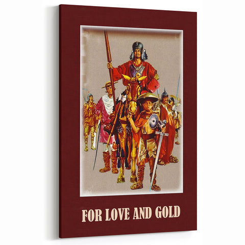 1960s Movie Posters - For Love and Gold | Vintage Film Posters 1960s