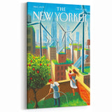 Vintage New Yorker Poster - Urban Sustainability Art Print