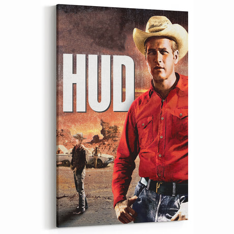 1960s Movie Posters - Hud | Classic 60s Western Film Art