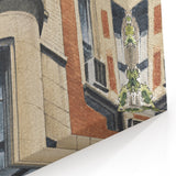 Vintage New Yorker Poster - Dog on Balcony Wall Art Print