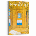Vintage New Yorker Poster - Sailing Views from the Window Wall Art Print