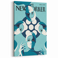 New Yorker Magazine April 3, 2017 – Modern Art Face Mask Design Poster