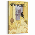 New Yorker February 10, 2014 – Cozy Winter Morning Window Art Print