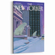 New Yorker January 13, 2014 – Polar Bears in the Snow Cityscape Art
