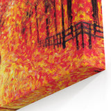 New Yorker November 9, 2009 – Romantic Fall Walk Art Print