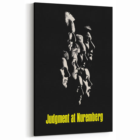 Vintage Film Posters 1960s - Judgment at Nuremberg Movie Art
