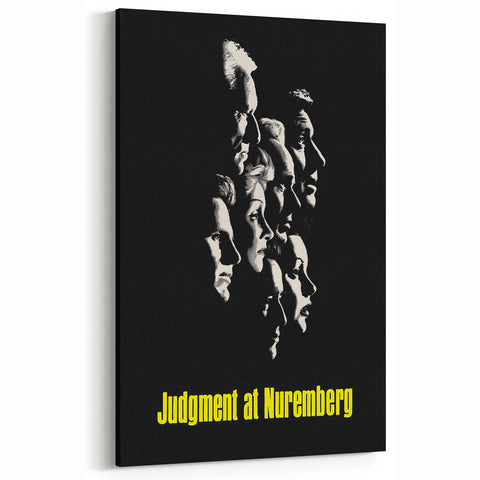 Vintage Film Posters 1960s - Judgment at Nuremberg Movie Art