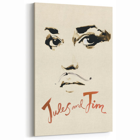 Classic 60s Movie Prints - Jules and Jim 1960s Vintage Poster Art