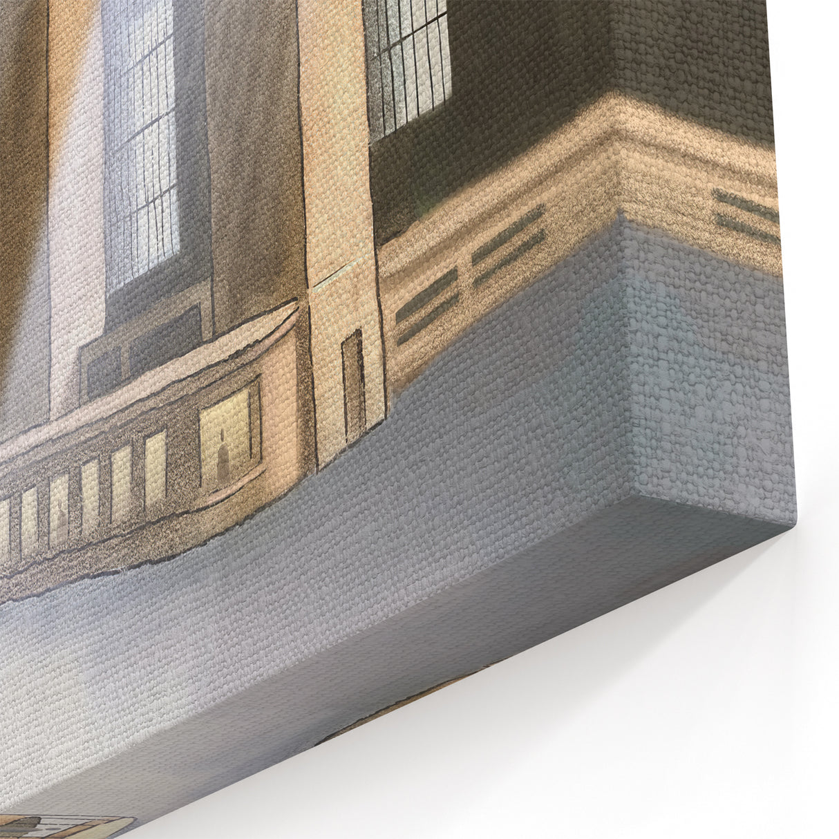 New Yorker Magazine Cover Art - Vintage Grand Central Station Poster