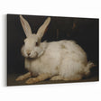 Vintage Animal Art: Majestic Rabbit – Retro Wildlife Illustration