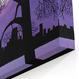 New Yorker Magazine Cover Art - Winter Cityscape Vintage Poster