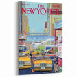New Yorker Magazine Cover Art - Welcome Back Dodgers City Scene Poster