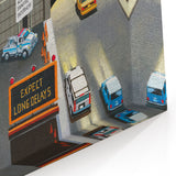 New Yorker Magazine Cover Art - Tunnel Traffic Delays Vintage Poster