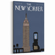 New Yorker Magazine Cover Art - Empire State Building Cell Phone Poster