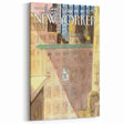 New Yorker Magazine Cover Art - Urban Apartment Scene Vintage Poster