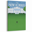 New Yorker Magazine Cover Art - White House Dog Vintage Poster
