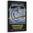Metallica A Day on the Green Concert Poster - Retro Metal Wall Art
