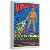Metallica Concert Poster - Alice in Chains & Suicidal Tendencies