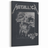 Metallica Damage Inc. Poster - Retro Metal Wall Art