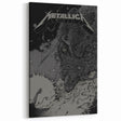 Metallica Skeleton Angel Poster - Retro Metal Wall Art